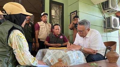 Benyamin Davnie Ikuti Coklit 2024, Ajak Warga Siapkan Data Diri