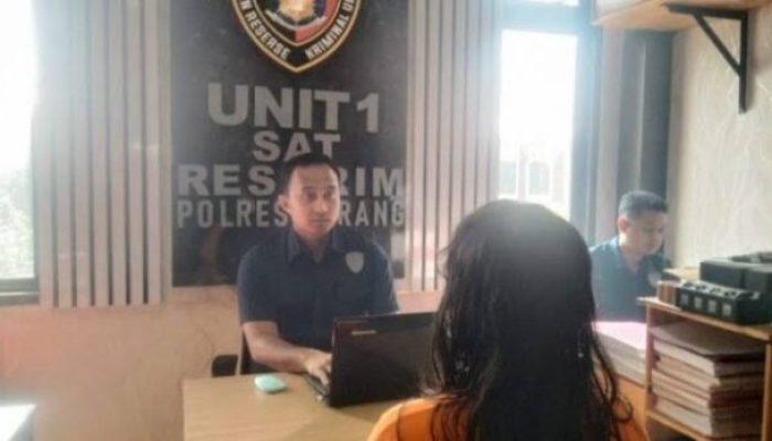 Satreskrim Polres Serang Tangkap Pelaku Penipuan Pencari Kerja