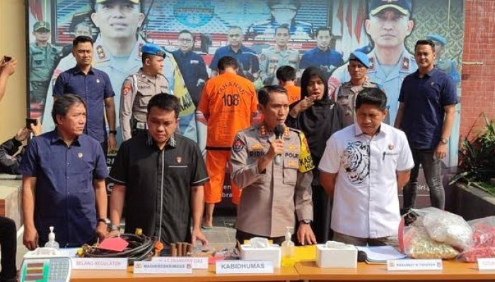 Polda Banten Tangkap Dua Pelaku Pengoplosan Gas Elpiji