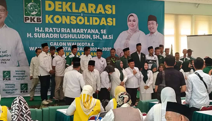 PKB Deklarasi Dukungan Ratu Ria – Subadri di Pilkada Kota Serang 2024, Kader Diharapkan Tancap Gas!