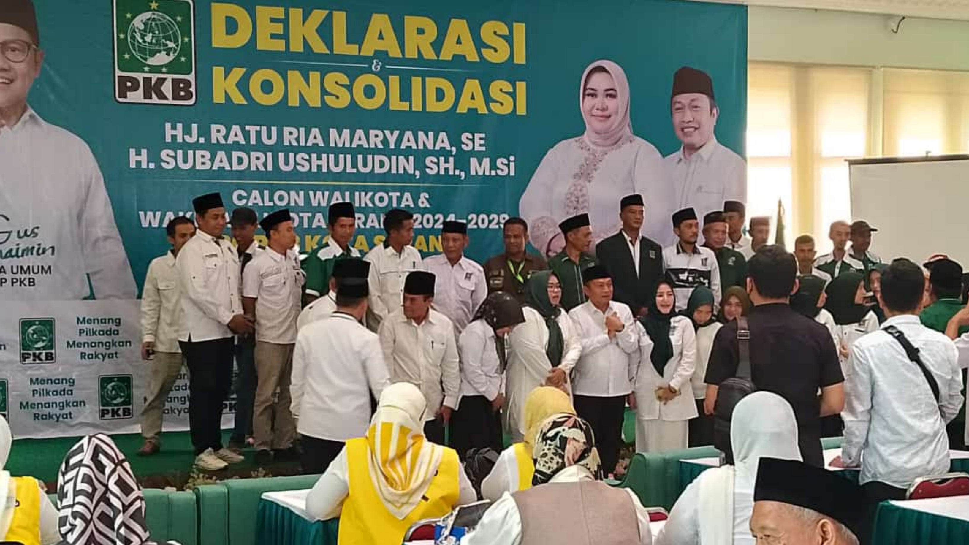 PKB Deklarasi Dukungan Ratu Ria – Subadri di Pilkada Kota Serang 2024, Kader Diharapkan Tancap Gas!