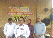 Kemenhumham Banten Selenggarakan Festival dan Resmikan 51 Desa Sadar Hukum