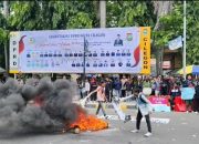 Pelantikan Anggota DPRD Kota Cilegon Diwarnai Unjuk Rasa