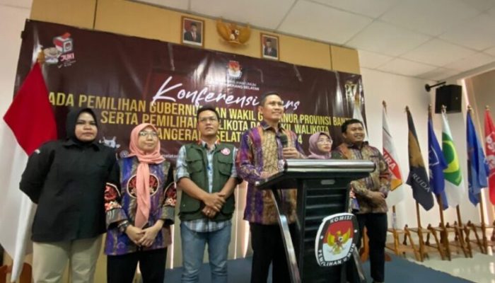 Penetapan Calon Walikota dan Wakil Walikota Tangerang Selatan 2024: KPU Gelar Coffee Morning