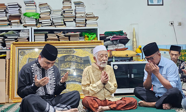 Andra Soni-Dimyati Langsung Silaturahmi ke Abuya Muhtadi dan Murtadho Setelah Dapat Nomor Urut