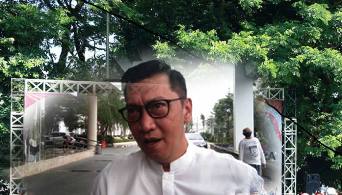 Apel Gabungan Penertiban Alat Peraga Sosialisasi Jelang Pemilu Serentak 2024 di Lapangan Satpol PP Kec. Setu