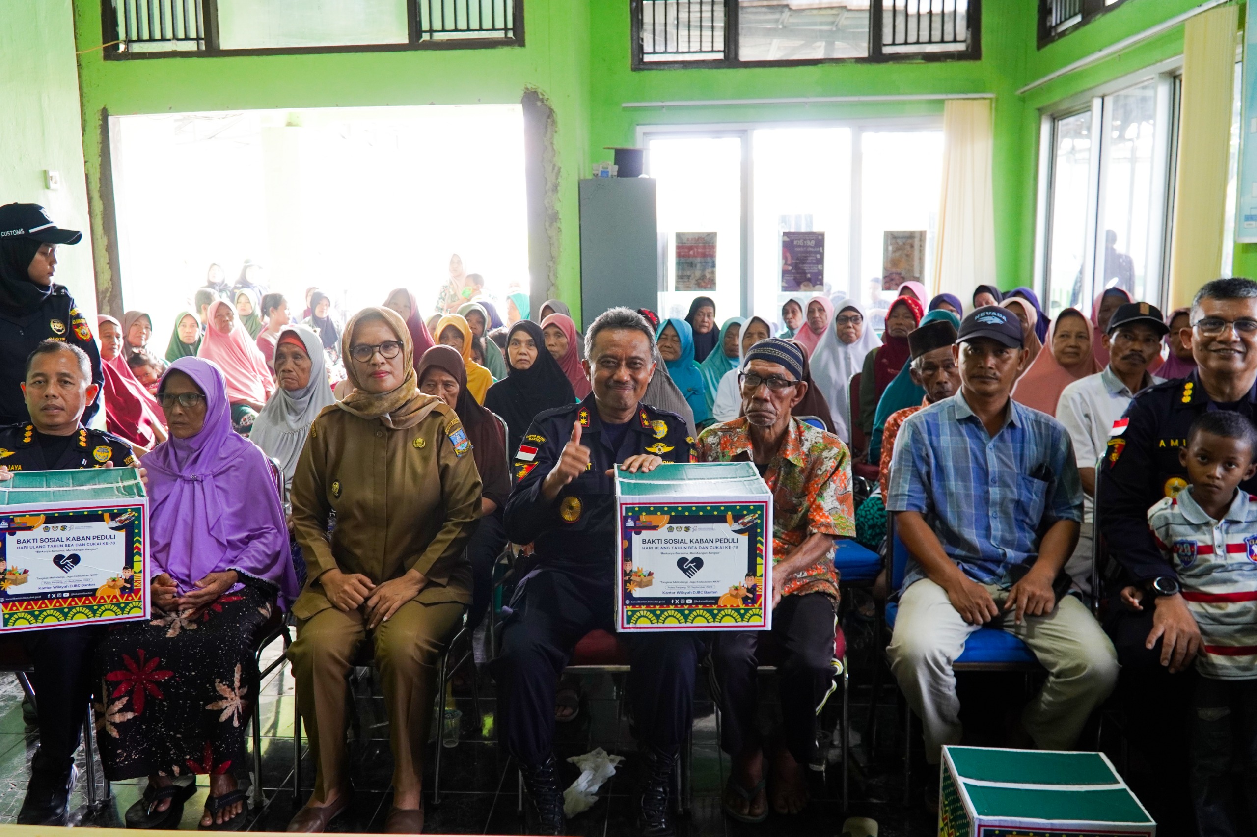 Bea Cukai Banten Laksanakan Bakti Sosial dalam Giat Patroli Laut