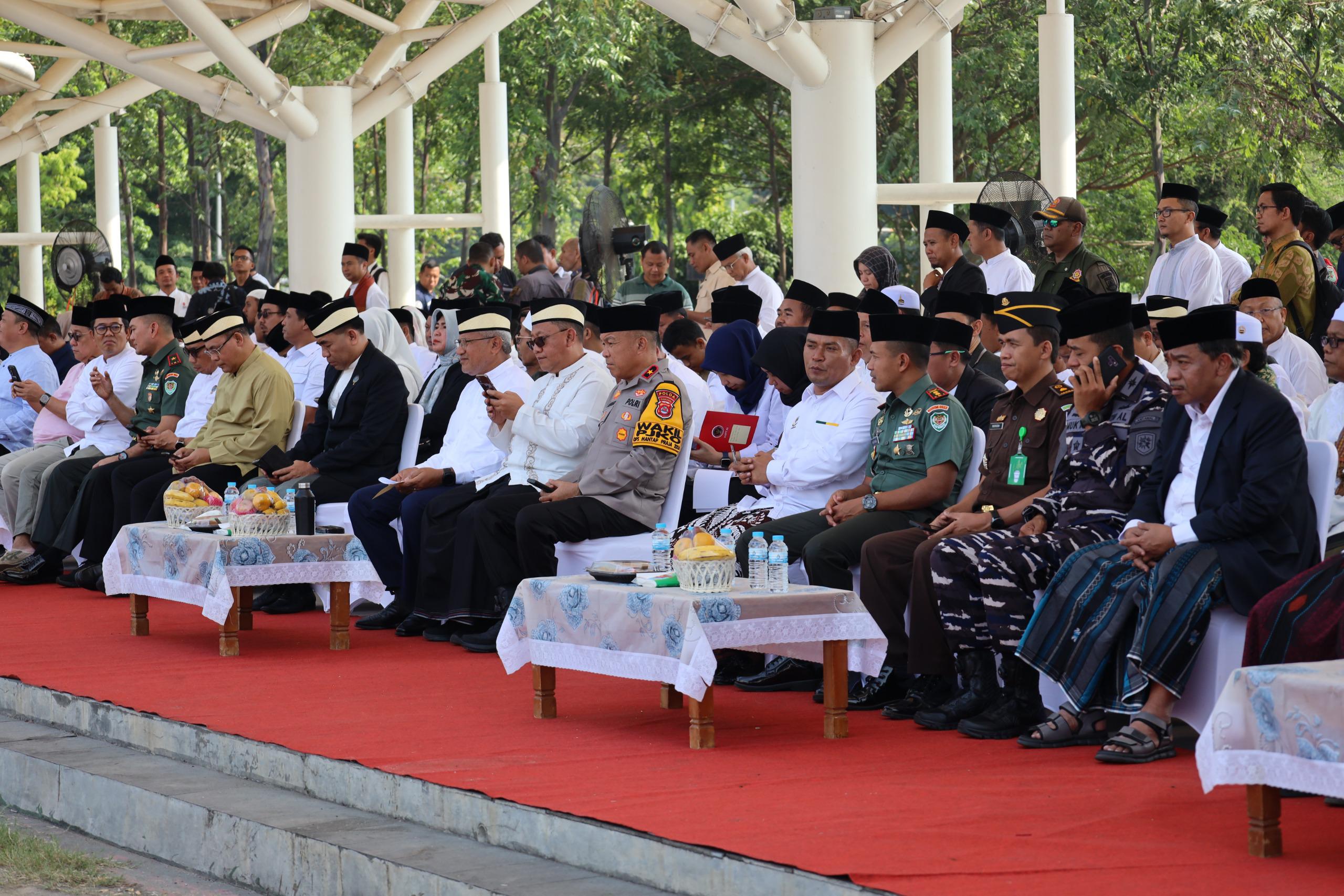 Wakapolda Banten Hadiri Upacara HUT Santri Nasional