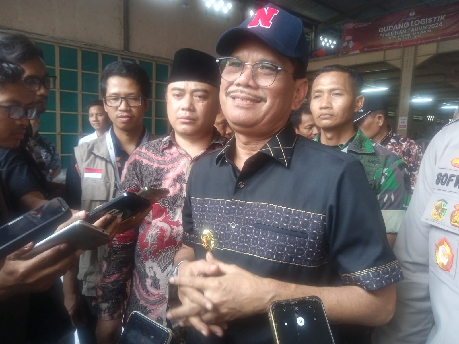 Pj. Wali Kota Serang Pastikan Perlengkapan Pemilu 2024 Baik dan Akurat