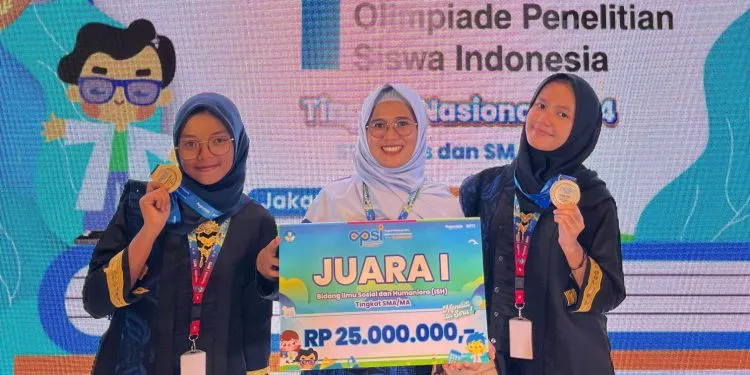 Membanggakan! Siswa SMAN 1 Ciruas Raih Prestasi Tingkat Nasional