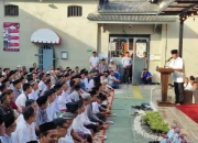 Warga Binaan Rutan Serang Refleksikan Akhir Tahun Dengan Khusyuk
