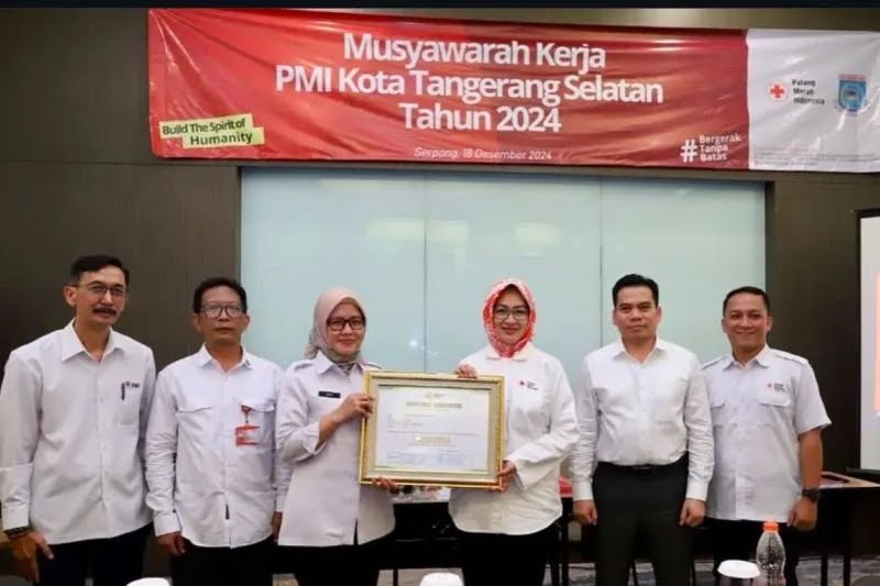 UDD PMI Tangsel Raih Akreditasi Paripurna Dari Kemenkes