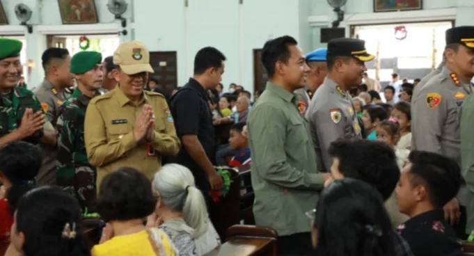 Pantau Perayaan Natal di Gereja Santa Odelia: Pj Bupati Tangerang dan Forkopimda Banten