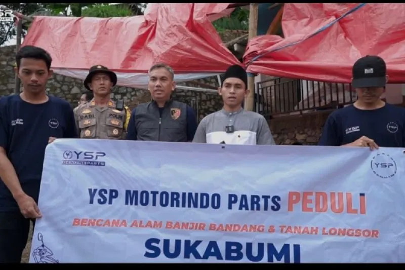 Perusahaan Suku Cadang Sumbang 1.080 Selimut Ke Warga Sukabumi