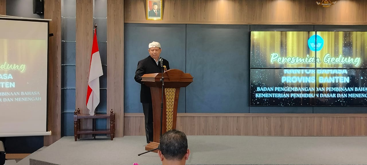 Kantor Gedung Bahasa Provinsi Banten Sudah Resmi Dibuka