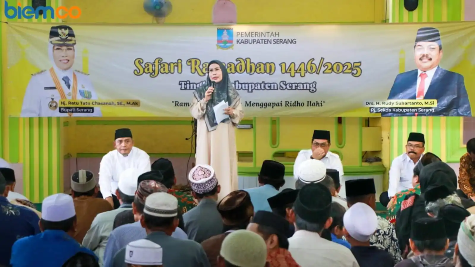 Safari Ramadan 1446 H, Pemkab Serang Tingkatkan Pelayanan dan Kolaborasi Sosial