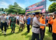Polres Seranf Gelar Apel Pasukan Ketupat 2025