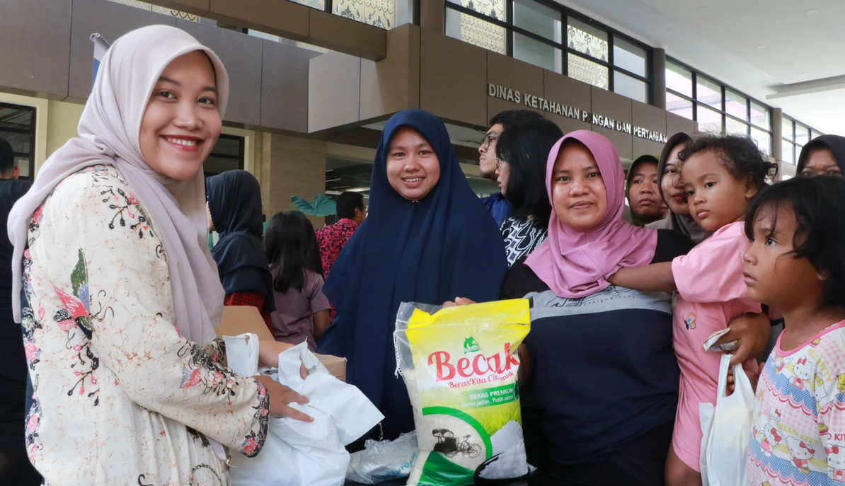 Stabilkan Harga Lebaran, Gerakan Pangan Murah Hadir di Kabupaten Serang