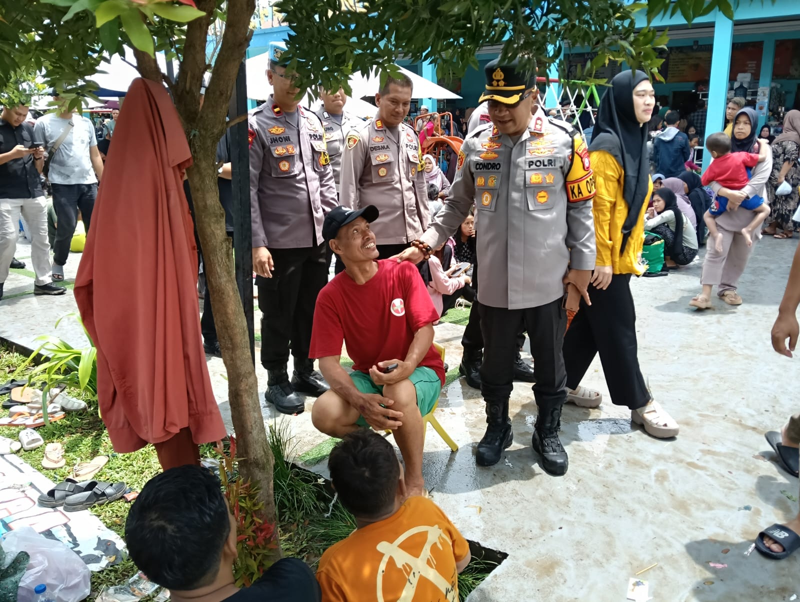 Kapolres Serang Patroli Tempat Wisata