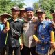 Polres Serang Bersama Kelompok Tani Bakti Satu Panen Raya Jagung