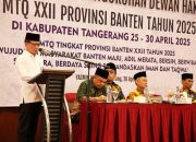 Buka Orientasi Dewan Hakim MTQ XXII Banten, Plh Sekda Nana Supiana: Penilaian Harus Objektif