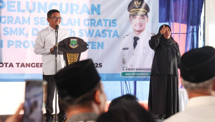 Hari Pendidikan Nasional, Gubernur Banten Andra Soni Luncurkan Program Sekolah Gratis