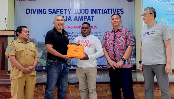Kemenpar Gelar Pelatihan Diving Safety 1000 Initiatives di Raja Ampat