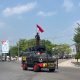 Satbrimobda Banten Laksanakan Pengibaran Bendera Pada Detik-Detik Proklamasi