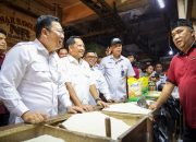 Mendagri Tinjau Harga Pangan di Pasar Induk Rau, Harga Beras dan Cabai Stabil