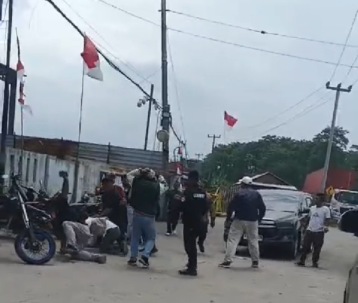 Sidak KLHK di Pabrik Smelter Serang Ricuh, Wartawan Jadi Korban Kekerasan