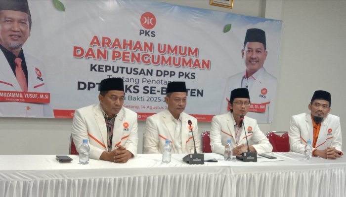 DPW PKS Banten Tetapkan Pengurus DPTD di 8 Kabupaten/Kota