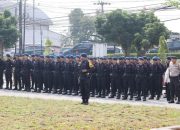 Polda Banten Gelar Apel Kesiapsiagaan Penanganan Radiasi Cesium-137 di Cikande