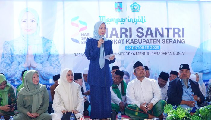 Hari Santri Nasional 2025 Di Kabupaten Serang Meriah, Bupati: Jaga Nilai Keislaman dan Wujudkan Indonesia Emas