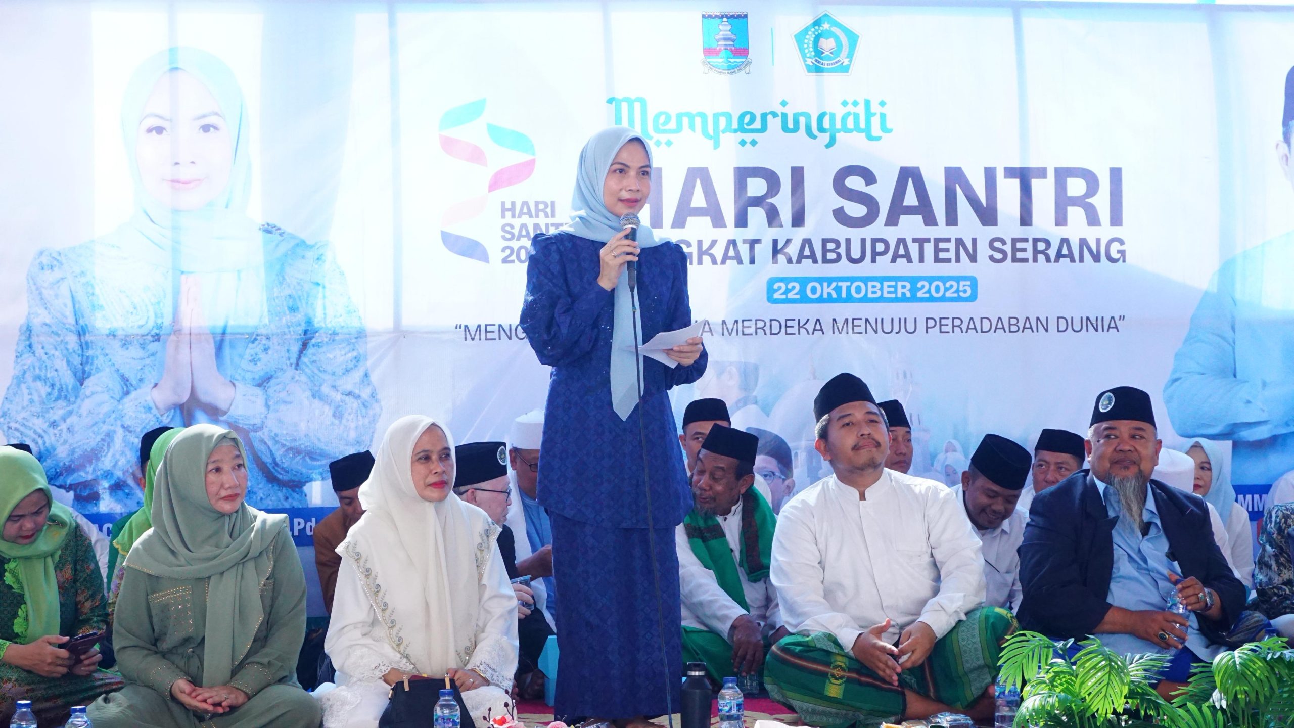 Hari Santri Nasional 2025 Di Kabupaten Serang Meriah, Bupati: Jaga Nilai Keislaman dan Wujudkan Indonesia Emas