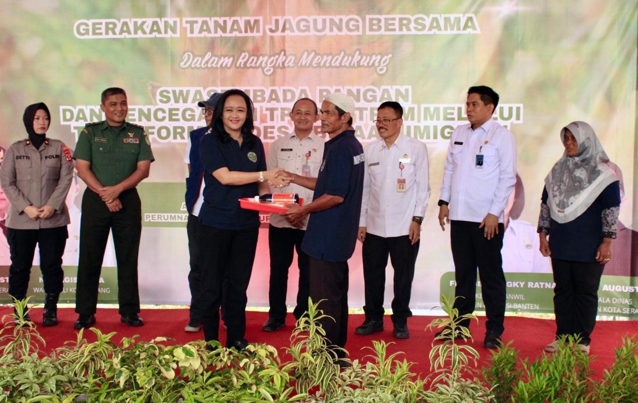 Imigrasi Banten Gelar Tanam Raya, Dorong Ketahanan Pangan dan Ekonomi Desa