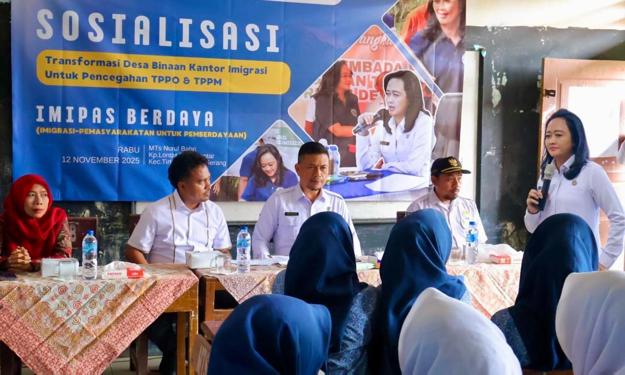 Imigrasi Banten Gencarkan Edukasi Anti TPPO di Sekolah