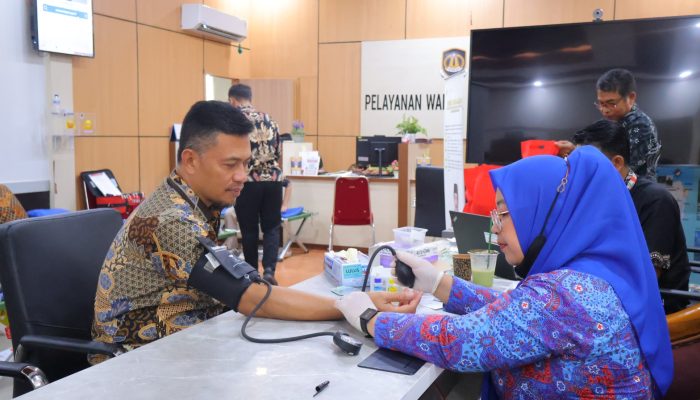 Imigrasi Serang Gelar Donor Darah Rayakan Hari Bakti Kemenimipas