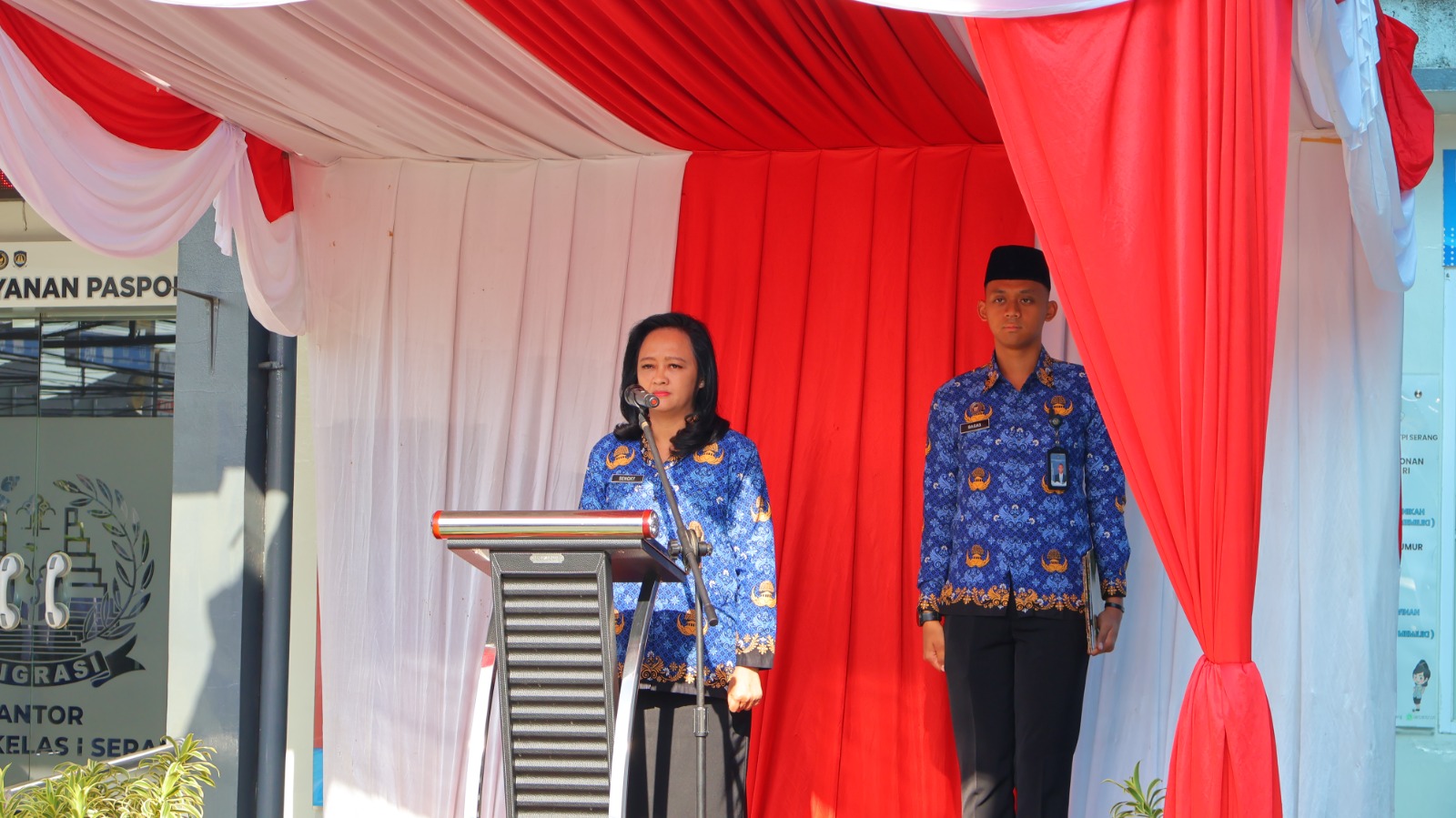 Imigrasi Serang Gelar Upacara HUT KORPRI ke-54