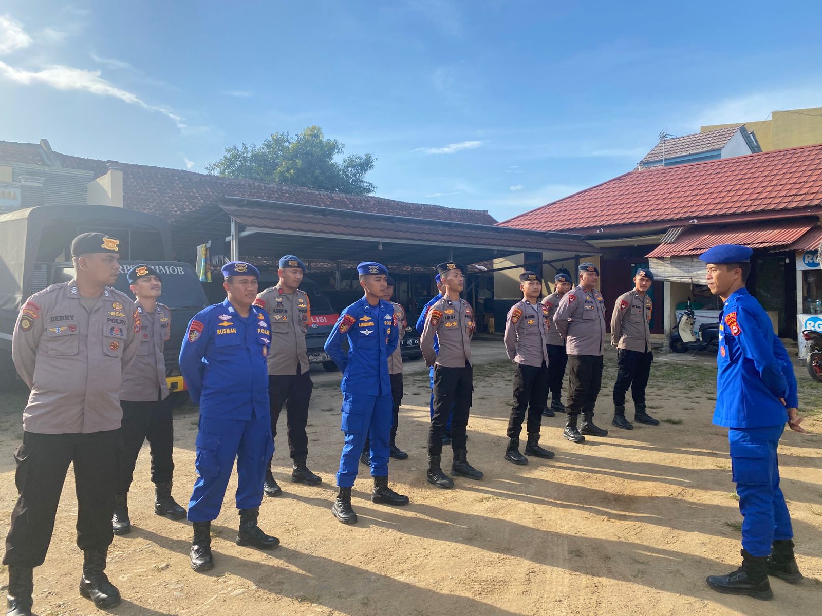 Ditsamapta Polda Banten Siaga SAR