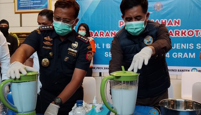 BNN Banten Musnahkan 4,3 Kg Sabu, Ungkap Peran Kurir dan Pemantau Jelang Nataru