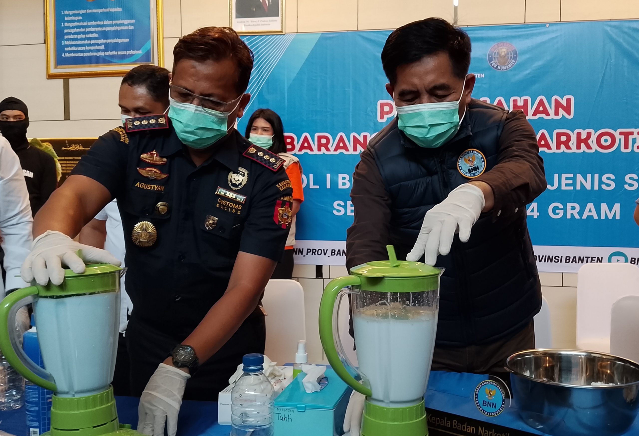 BNN Banten Musnahkan 4,3 Kg Sabu, Ungkap Peran Kurir dan Pemantau Jelang Nataru