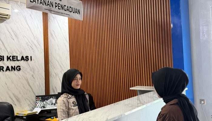Peringati HBI ke-76, Imigrasi Serang Buka Layanan Paspor Simpatik