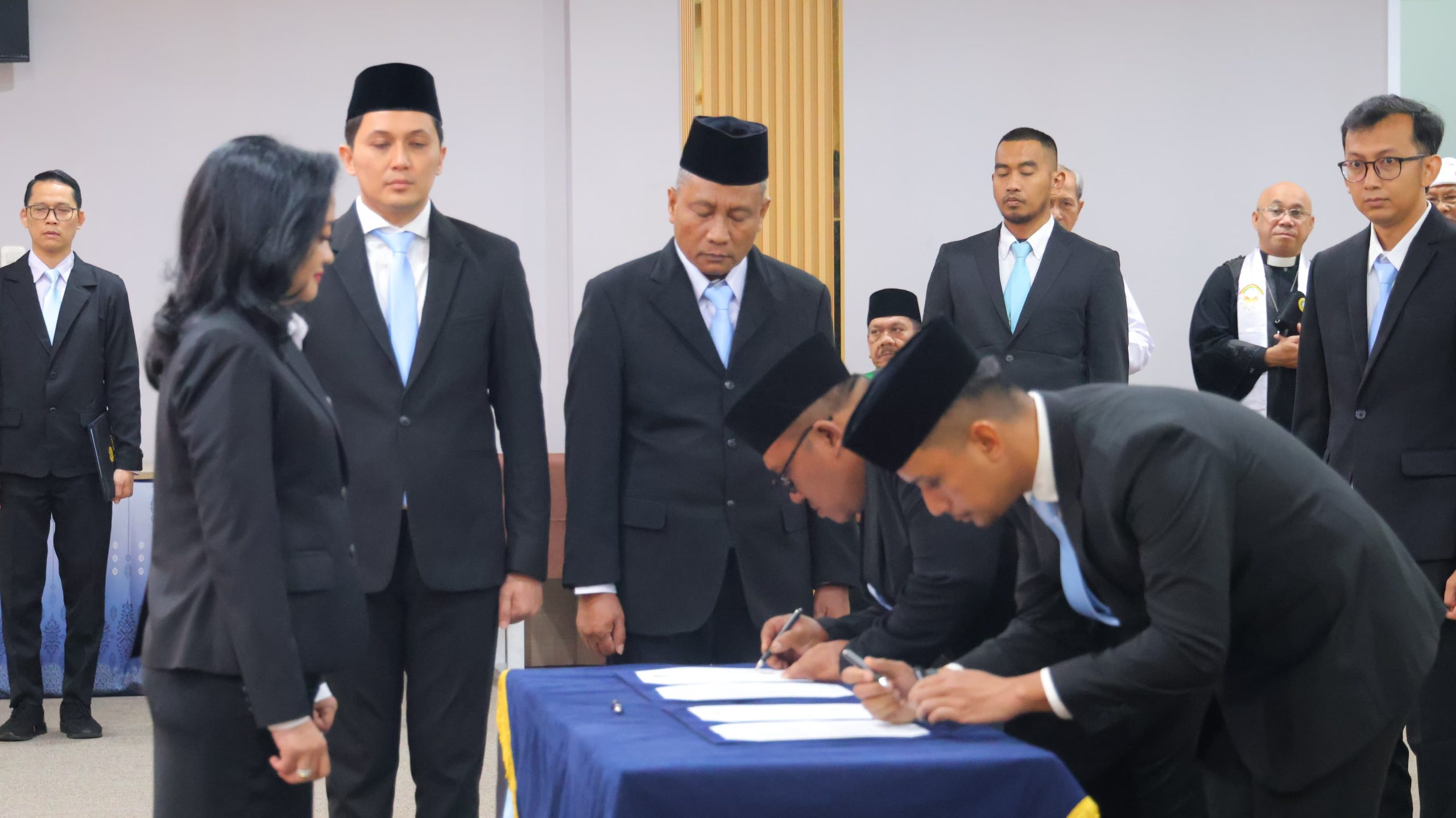 Kanwil Imigrasi Banten Lantik Pejabat, Teken Perjanjian Kinerja