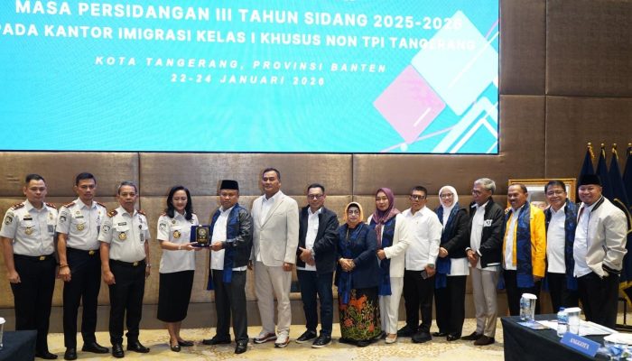 Komisi XIII DPR RI Tinjau Layanan Imigrasi Tangerang, Soroti Evaluasi Sistem Keimigrasian