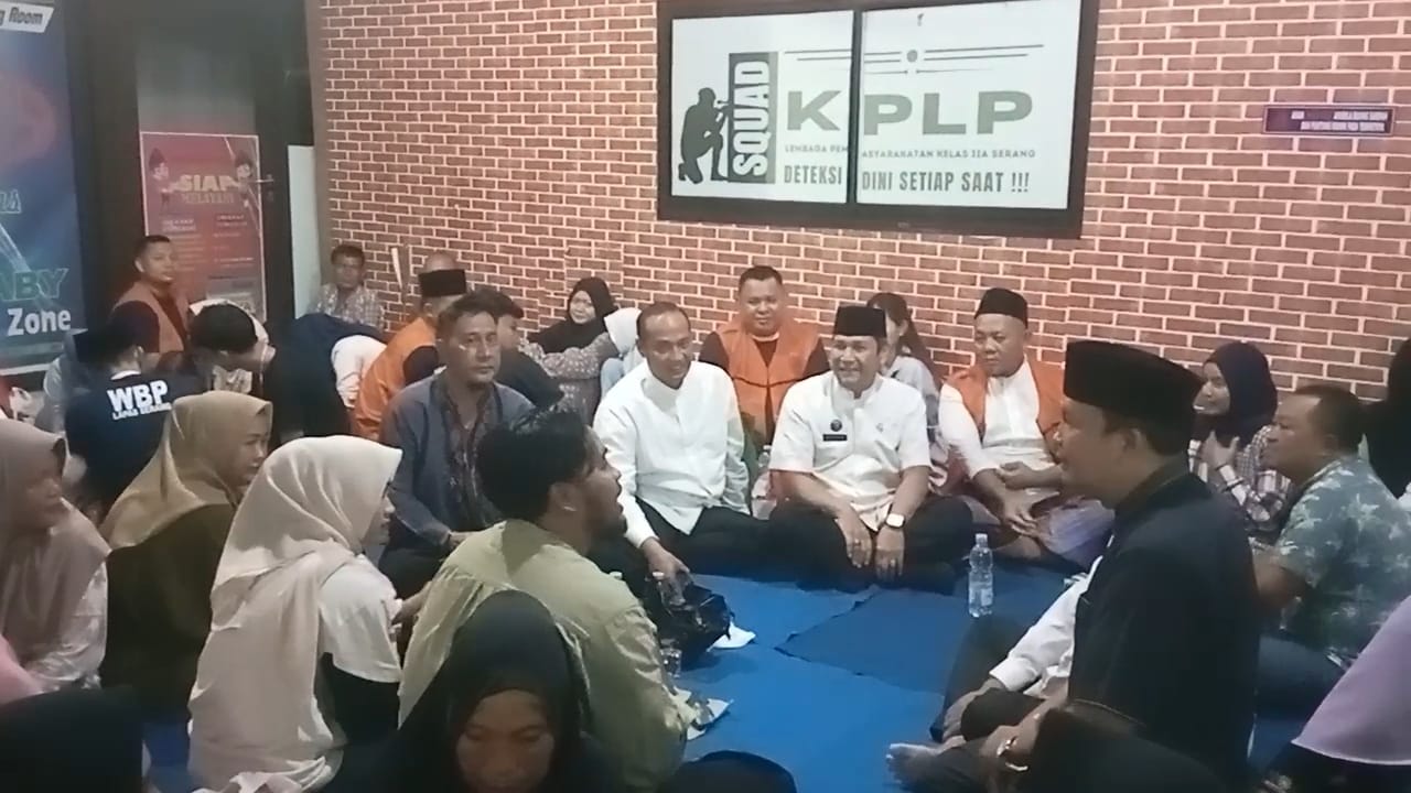 Bukber Ramadan di Lapas Kelas IIA Serang, Warga Binaan Bertemu Keluarga Tanpa Batasan
