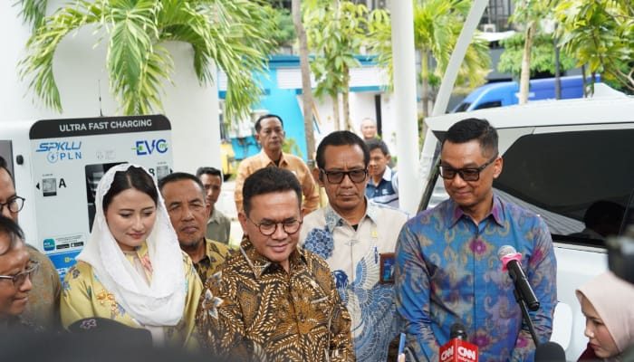 PLN dan Kemendag Resmikan SPKLU, Dorong Percepatan Ekosistem Kendaraan Listrik Nasional