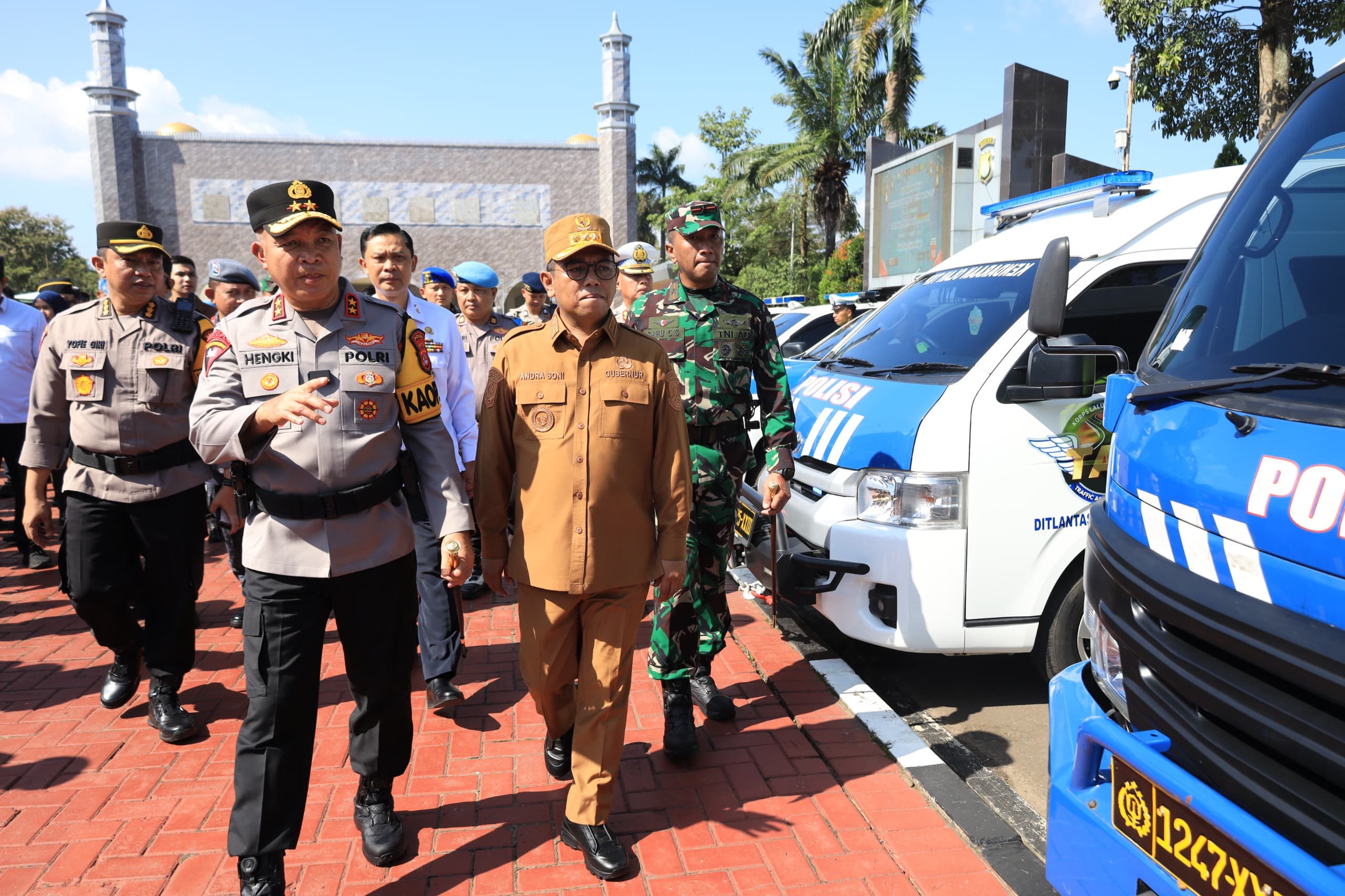 Polda Banten Gelar Apel Operasi Ketupat Maung 2026, Libatkan 3.972 Personel Amankan Mudik Lebaran