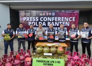 Polda Banten Ungkap Penyalahgunaan LPG Subsidi di Lebak, Tiga Tersangka Ditangkap