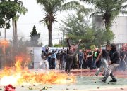 Polda Banten Gelar Simulasi Sispam Kota Jelang May Day 2026