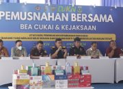 Sinergi Bea Cukai dan Kejaksaan Musnahkan Jutaan Rokok Ilegal di Banten